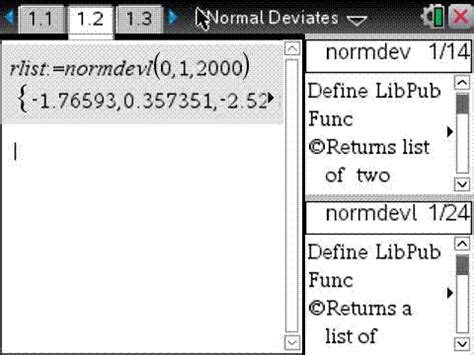 Normal Deviates - ticalc.org