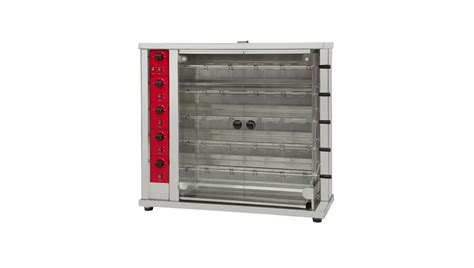 Factory Oem 8 Rods Commercial Restaurant Rotisserie Oven Roasting ...