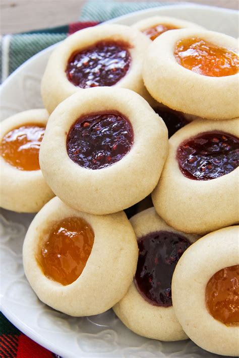 This really is the Best Jam Thumbprint Cookies Recipe! These cookies taste like a brown sugar ...
