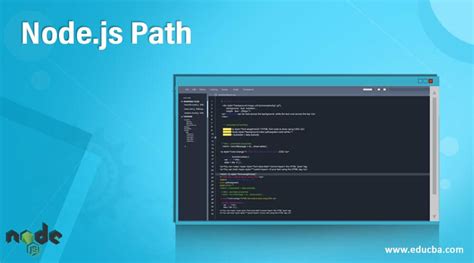 Node.js Path | Complete Guide to Node.js Path Methods with Example