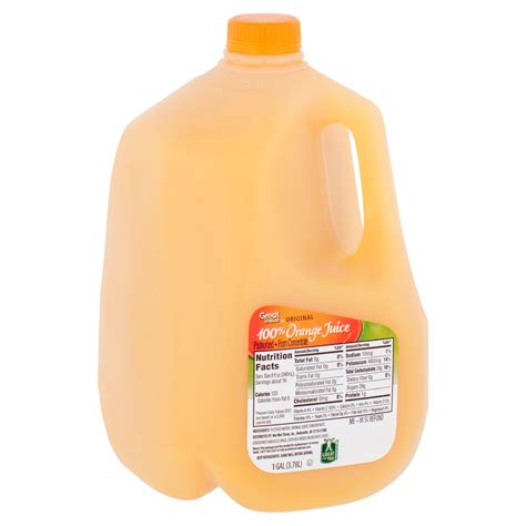 How Much Is A Gallon Of Orange Juice At Walmart at Pearline Beard blog