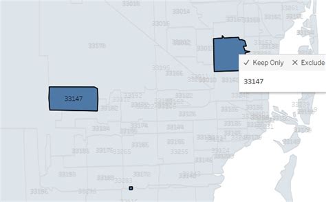 Image result for Tableau Zip Code Map