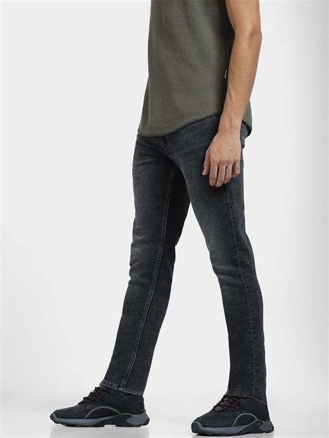 Buy Grey Low Rise Glenn Slim Fit Jeans for Men