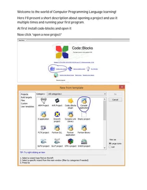 How to Write a C Program in Code Blocks 的图像结果