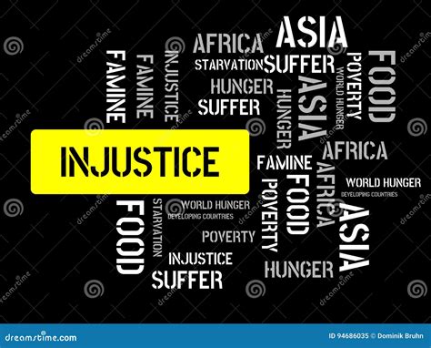 Injustice And Justice As Different Choices In Life - Pictured As Words ...