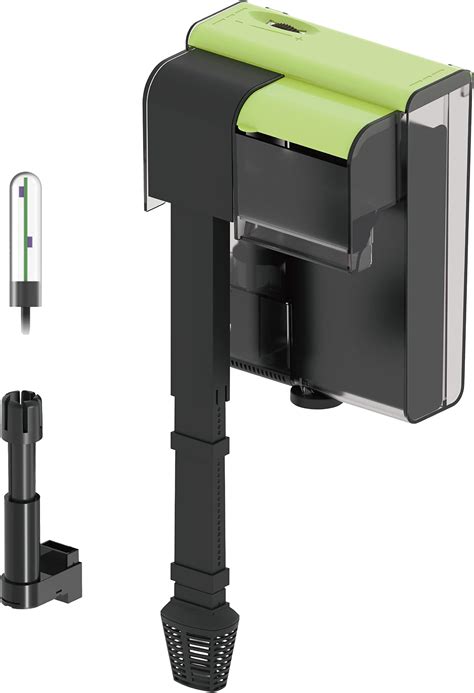 LUVCOSY 20 Gallon Aquarium Filter with Surface Skimmer, Multi-Layer ...