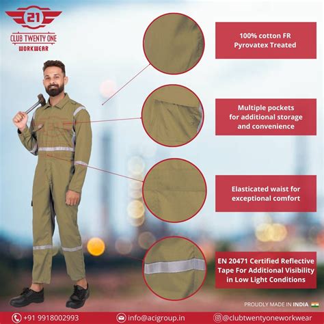 IFR Pro Max Coverall - Beige – Club Twenty One Workwear