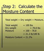 Image result for moisture content