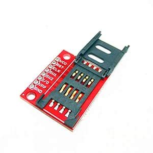 PRAV® Breakout Board PCB Module SIM Card Socket Breakout DIY Kit for ...