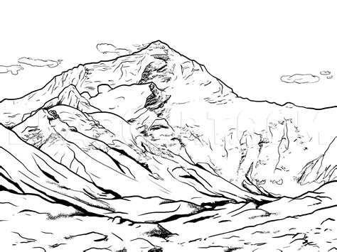Fantastic Tips About How To Draw Mount Everest - Settingprint