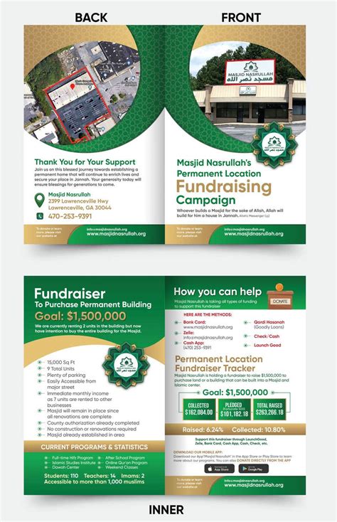 Two Page Booklet Donation Request | Freelancer