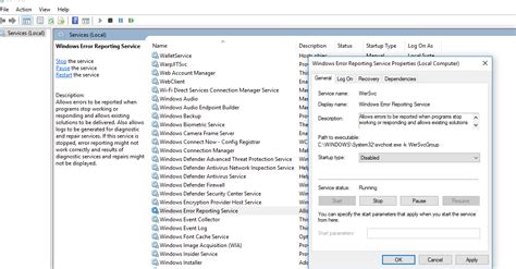 Werfault.exe Windows Problem Reporting 的图像结果