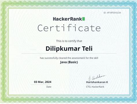 HackerRank Java Certification 的图像结果