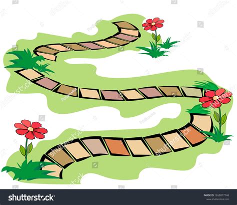 Garden Path Clipart