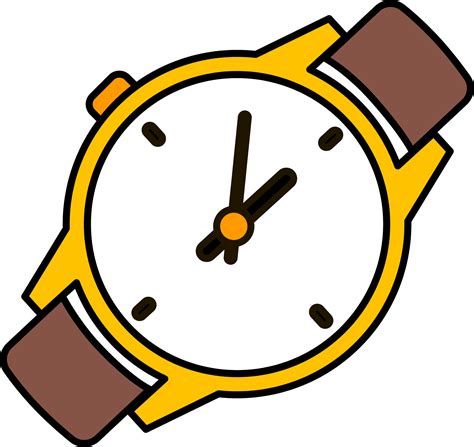 Wrist Watch Clipart at Patrice Hassinger blog