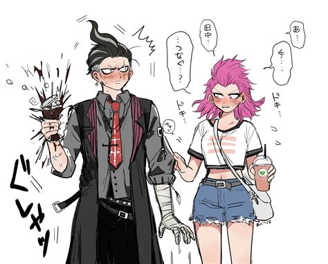 tanaka gundham and soda kazuichi (danganronpa and 1 more) drawn by abe ...