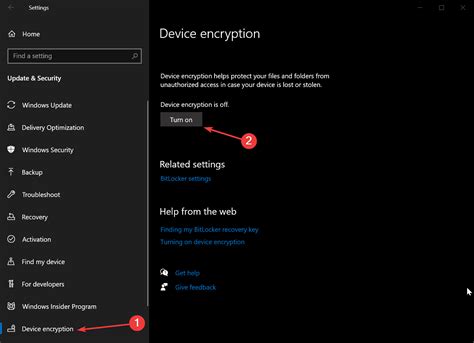 How to Install Windows Device Encryption 的图像结果