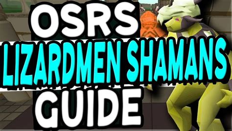 Image result for OSRS Lizardmen Shamans Slayer Guide