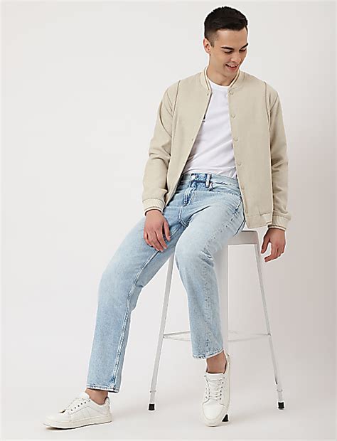 Buy Striped Regular Fit Bomber Jacket at Marks & Spencer