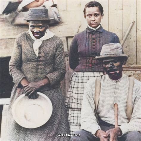 1887 photograph of Harriet Tubman, her husband Nelson Davis and adopted ...