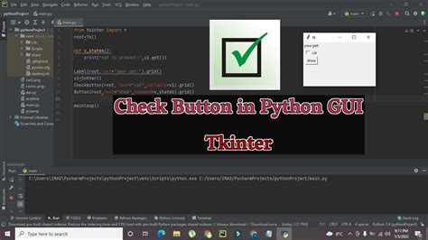 Image result for How to Implement Check Box in Python GUI