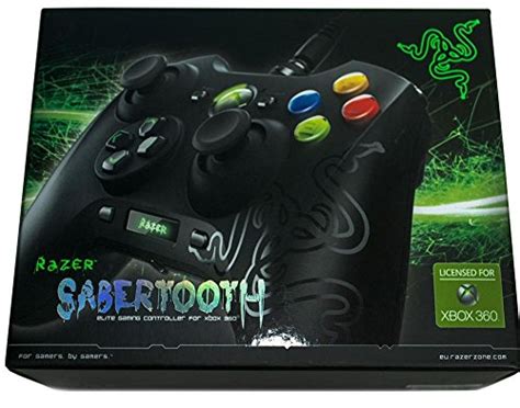 Razer Sabertooth Elite Gaming Controller For Xbox 360 : Amazon.in ...