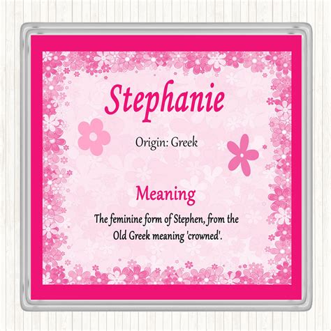 Stephanie Name Designs
