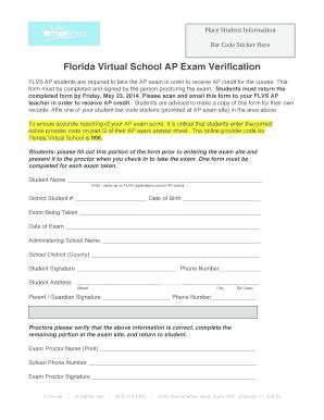 School Verification Letter | pdfFiller
