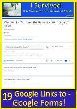 I Survived The Galveston Hurricane 1900 Chapter Questions Print AND ...
