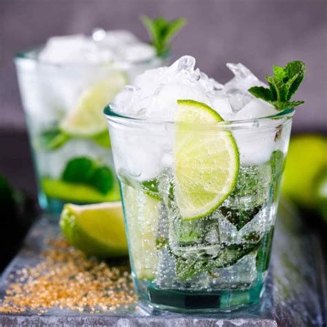 Easy Virgin Mojito Mocktail with Fresh Mint & Lime | Cocktail Society