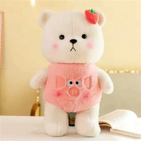 Adorable Plush Teddy Bear with Bow for Kids – DOD Kart