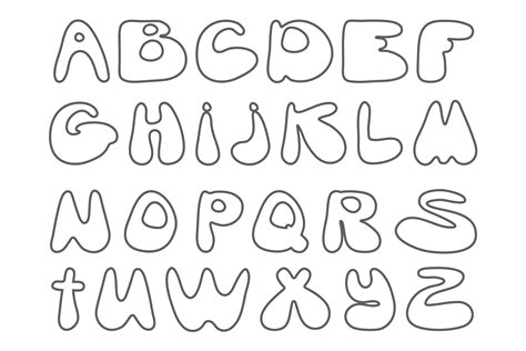 Cute hand drawn alphabet made in vector. Childish doodle alphabet letters. Playful awesome ...