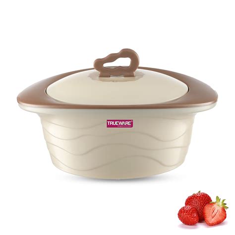 Trueware Zinna Impulse 1800 Inner Steel Casserole, 1500 ml | PU Insula ...