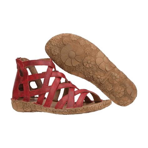 Josef Seibel Rosalie 17 Women's Red Sandals | Womens red sandals, Red ...