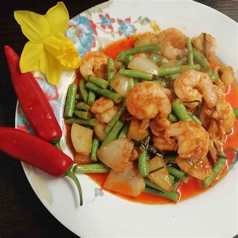 21.Pad Prik Khing( Spicy ) - Thai Herb Kitchen