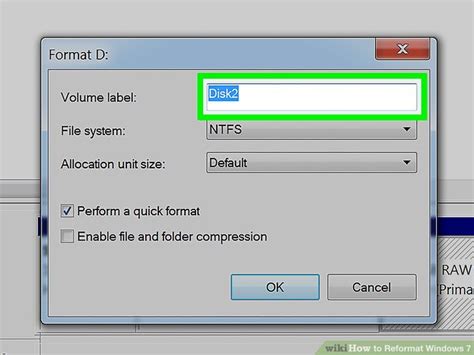 Computer Formatting Windows 7 的图像结果