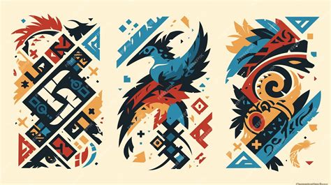 Padrões de escrita Baybayin filipino com caracteres antigos | vetor ...