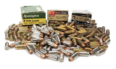 Lot - LOT OF 300+ 9MM HOLLOW POINT AMMUNITION