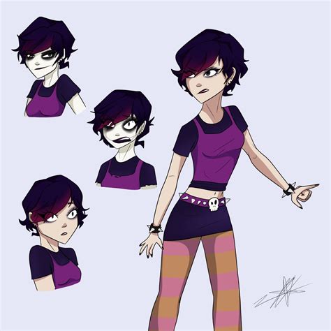 Dixie Grimm | Zombie clothes, Cartoon characters as humans, Emo people