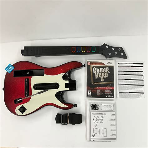 Nintendo Wii Guitar Hero 5 Guitar Kit - Nintendo Wii [Pre-Owned] | J&L Game