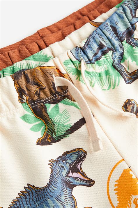Brown/Jurassic World 2-pack printed sweatshorts for kids | H&M IN