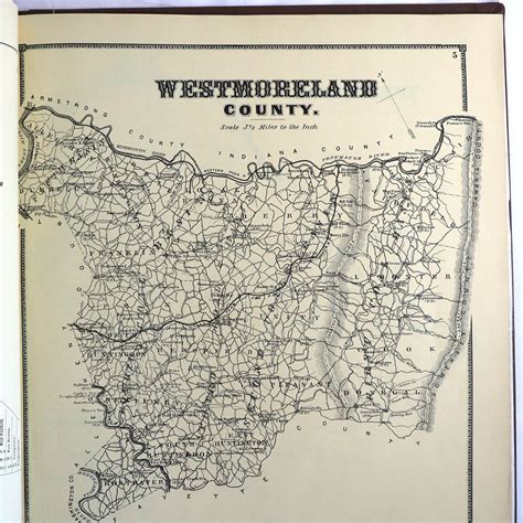 Limited Ed. Book: Atlas of Westmoreland County Pennsylvania by S. N ...