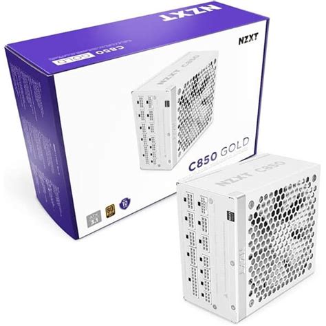 Buy Shop NZXT C850 Gold ATX 3.1 Fully Modular Low-Noise PC Gaming Power ...
