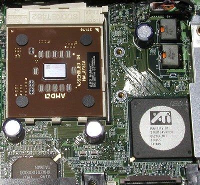 ATi IGP320M mobiele Athlon XP chipset review - Tweakers