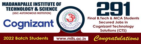 Madanapalle Institute of Technology & Science - Deemed to be University ...