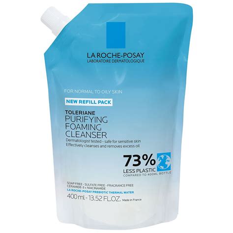 La Roche-Posay Toleriane Purifying Foaming Face Cleanser for Normal ...