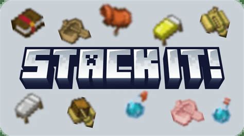 Image result for How to Make Stack in One Click Minecraft