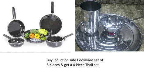 Set of 5 induction safe cookware Prices in India- Shopclues- Online ...