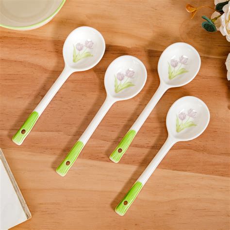 Set Of 4 Tuscany Soup Bowls With Spoons 400ml Online - Premium Soup ...