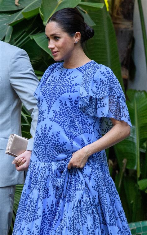 Pregnant MEGHAN MARKLE at An Audience in Rabat 02/25/2019 – HawtCelebs